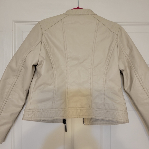 Jou Jou Kids Leather Embroidery Jacket, size S - Picture 5 of 5